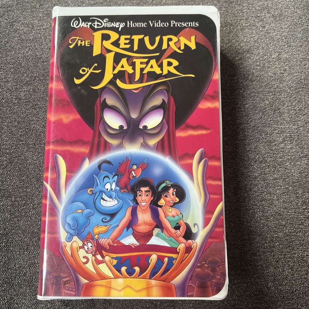 THE‎ RETURN OF JAFAR (VHS CLAMSHELL, 1994)